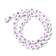 Brins de perles en émail de coquille d'eau douce naturelle SHEL-K006-01-4