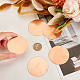 OLYCRAFT 5 pcs Pure Copper Round Plate 2.4 inch Diameter Rose Gold Brass Sheet Copper Metal Sheet Round Brass Disc Sheet for DIY Crafts Home Improvement Electricity Engraving 0.5mm Thick DIY-OC0010-48A-RG-3