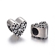 Hollow 925 Sterling Silver European Beads OPDL-L017-048TAS-2