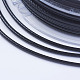 Cordes en polyester ciré coréen tressé YC-G003-01-1mm-4