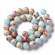 Brins de perles de jaspe impérial synthétiques G-S300-41A-01-2