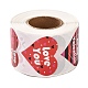 Valentine's Day Theme Paper Gift Tag Stickers DIY-C007-01E-2