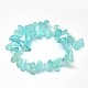 Chapelets de perles de cristal de quartz naturel électrolytique G-UK0018-02A-2
