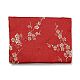 Sacchetti per riporre gioielli in tessuto floreale in stile cinese AJEW-D065-01C-01-2