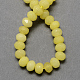 Natürliche Jade Perlen X-G-R171-6x8mm-M-3