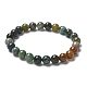 Bracciali elasticizzati naturali in agata indiana&nbsp;BJEW-K212-B-010-7