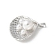 Pendente in ottone&nbsp;KK-P290-37P-2