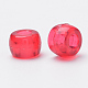 Transparent Plastic Beads X-MACR-S272-19-3