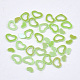 輝くネイルアートの輝き  マニキュアスパンコール  キラキラネイルスパンコール  ハート  淡緑色  2.5~4x1.5~3x0.3mm MRMJ-T017-03C-3