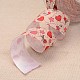 Coeur et étoile ruban imprimé de polyester pour l'emballage de cadeaux et de la décoration du festival SRIB-M011-01F-3