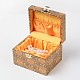 Rectángulo chinoiserie regalo embalaje cajas de joyas de madera OBOX-F002-18A-02-3