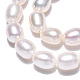 Brins de perles de culture d'eau douce naturelles PEAR-N012-05M-3