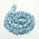 Natural Aquamarine Beads Strands G-G215-5x8mm-07-2