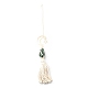 Hanging Moon Star Braided Macrame Ornaments MOST-PW0001-137B-1