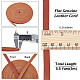 Gorgecraft Schmuckband aus flachem Leder WL-GF0001-07A-01-2