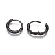 304 Stainless Steel Huggie Hoop Earrings EJEW-F111A-13mm-B-3