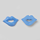 Acrylic Lip Shaped Cabochons X-BUTT-E024-B-M-2