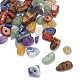 Perle di pietre preziose miste naturali da 101.5 g 7 colori G-YW0001-12-5