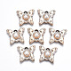 Placage UV pendentifs acryliques supports de strass OACR-Q180-026-1