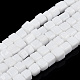 Opaque Solid Glass Bead Strands GLAA-N047-08-F01-1