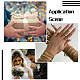 Beadthoven 4Pcs 4 Style Rectangle & Square Velvet Jewelry Boxes VBOX-BT0001-02-6
