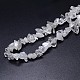 Chapelets de perles en cristal de quartz naturel X-G-O049-C-61-3