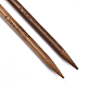 竹の先のとがった編み針（dpns）  ペルー  250x6.5mm  4個/袋 TOOL-R047-6.5mm-03-3