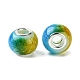 Due perle di vetro europei tono GPDL-K003-01F-2