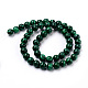 Chapelets de perles en malachite synthétique G-Q462-57-4mm-3