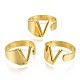 (vendita di fabbrica di feste di gioielli) anelli per polsini in lega RJEW-S038-195V-G-NR-2