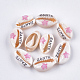 Printed Cowrie Shell Beads SHEL-S276-12D-1