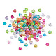 Eco-Friendly Transparent Acrylic Beads TACR-TA0001-04-3