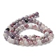 Natürliche pflaumenblüte turmalin perlen stränge G-I355-01A-02-4