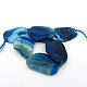 Natural Crackle Agate Beads Strands G-G454-02-2