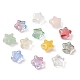 120Pcs 12 Style Spray Painted Glass Beads GLAA-FS0001-55-3