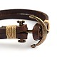 Leder Multi-Strang-Armbänder BJEW-P128-35-3