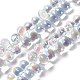 Chapelets de perles en verre électroplaqué EGLA-L031-AB01-1