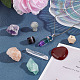 DELORIGIN 9pcs Natural Crystal Set AJEW-WH0367-37-3