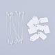 Etiquetas de precio de papel de exhibición de joyería de rectángulo X-CDIS-F001-01-1