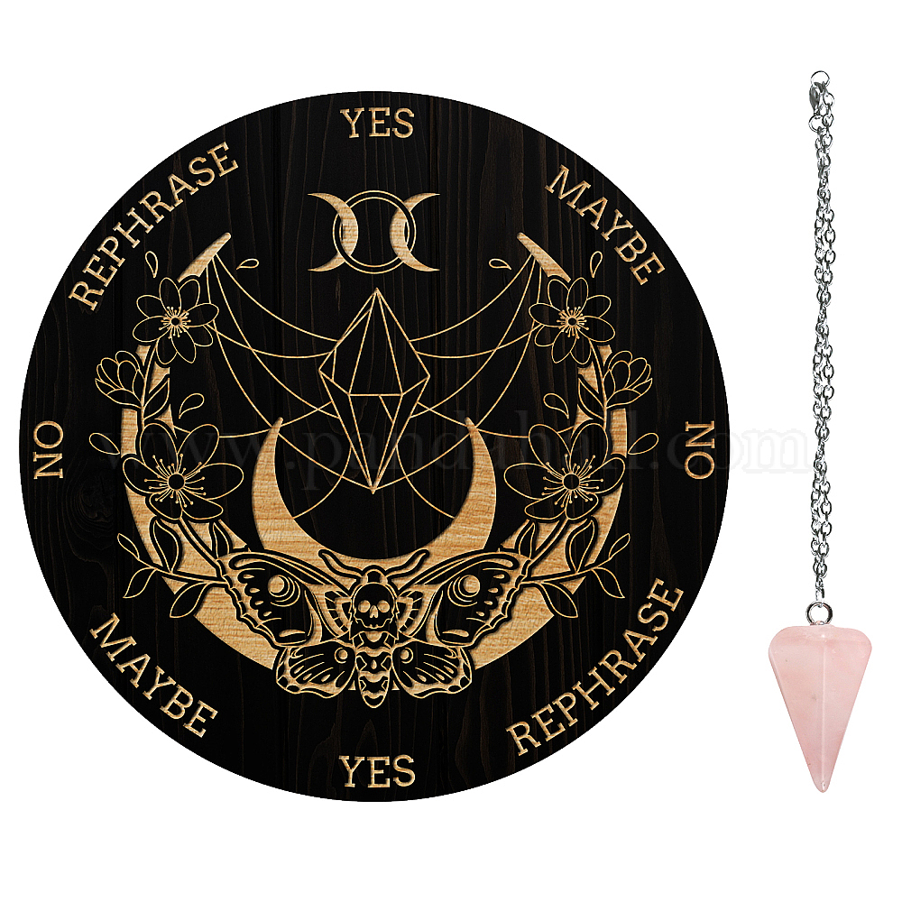 Coffret Pendule - Kit complet de divination 1 pendule + 8 planches - Boîte ou accessoire - Collectif - Achat Livre