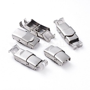 Застежки для часов из нержавеющей стали 201 STAS-C006-1-P