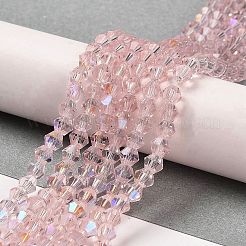 Trasparenti perle di vetro placca fili&nbsp;EGLA-A039-T4mm-L26
