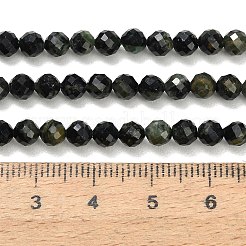 Fili naturali di perle di diaspro di kambaba&nbsp;GG-CBA3921-A04-4mm