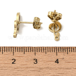 Accesorios para pendientes de acero inoxidable 304 con revestimiento iónico (IP)&nbsp;STAS-I206-26G