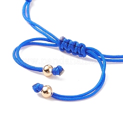 Braccialetto di perline intrecciate in resina malocchio&nbsp;BJEW-JB08409