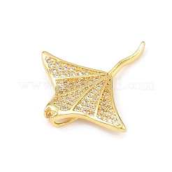 Ocean Messing Micro Pave Zirkonia Anhänger&nbsp;KK-K411-05G