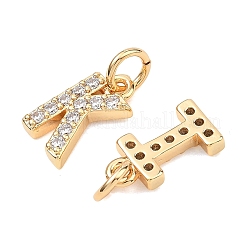 Messing micro pave klare zirkonia anhänger&nbsp;XGRQ29361-394G