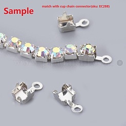 Chaînes en laiton avec strass&nbsp;CHC-T002-SS16-01C