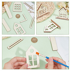Plateaux de service en bois&nbsp;DIY-WH0349-305