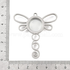 Grands pendentifs en acier inoxydable 304&nbsp;STAS-S132-13P-02